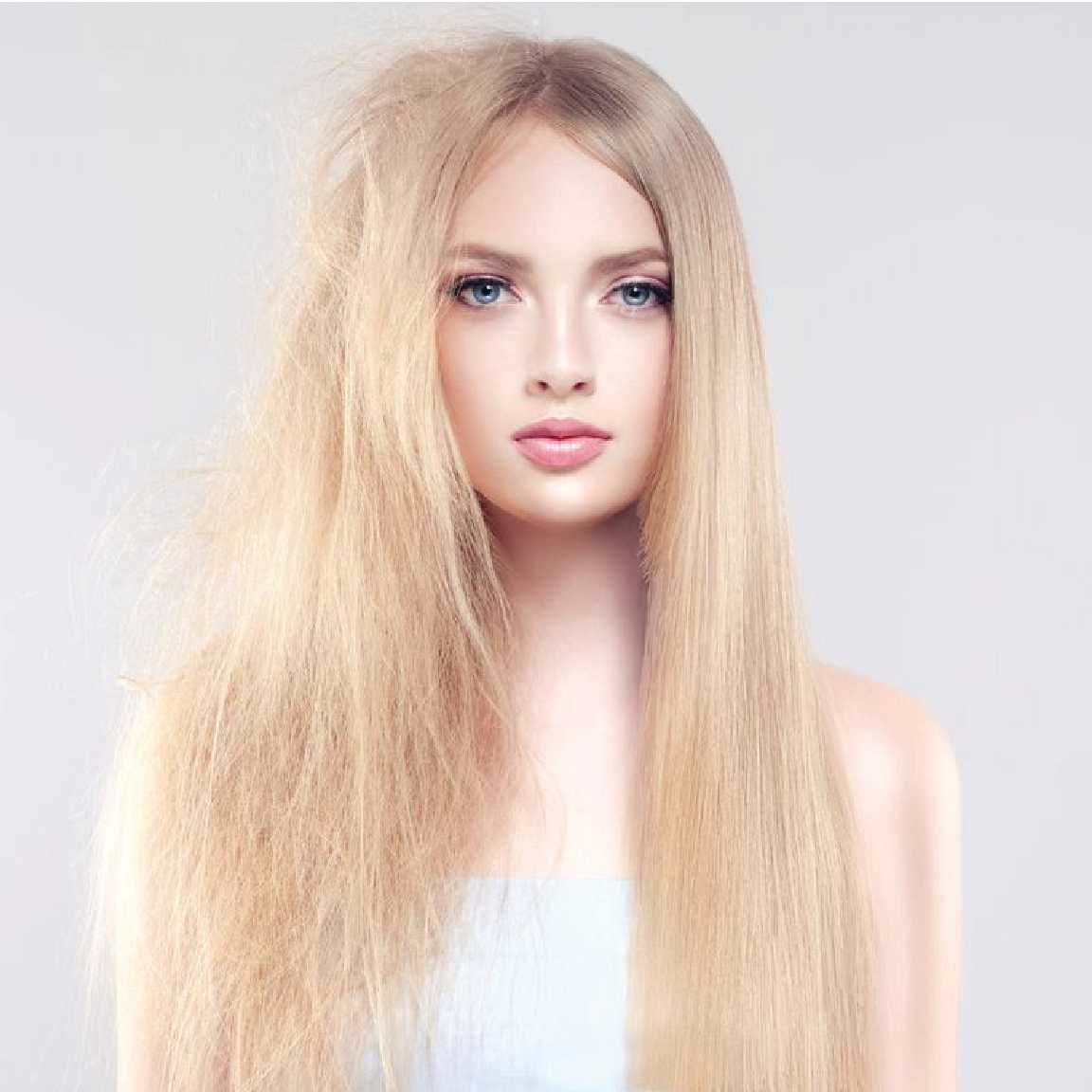 Hair Straightening Result